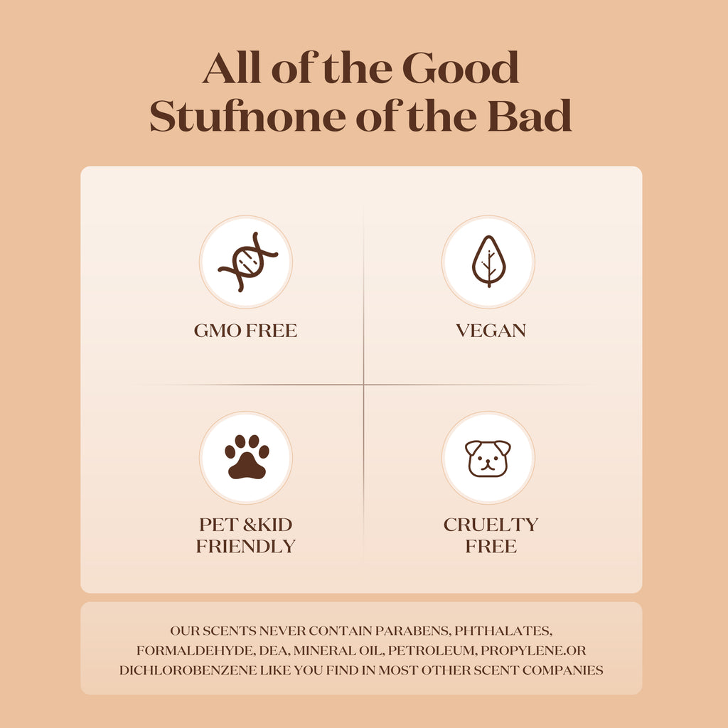 OUVITTO Jasmine, Grove & Pine – 3-Pack Wooden Car Air Freshener