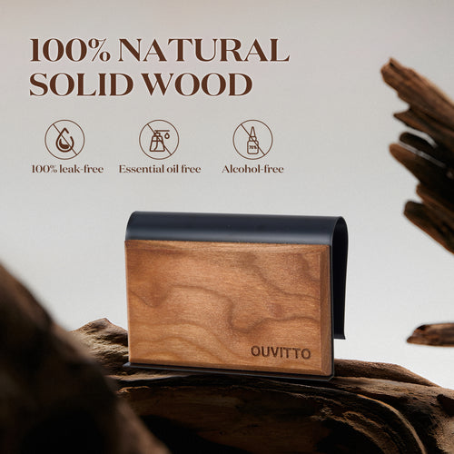 OUVITTO Lavender, Grove & Pine – 3-Pack Wooden Car Air Freshener